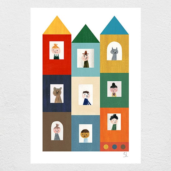 Image of At Home Print