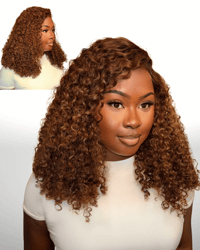 GINGER CURLY WIG