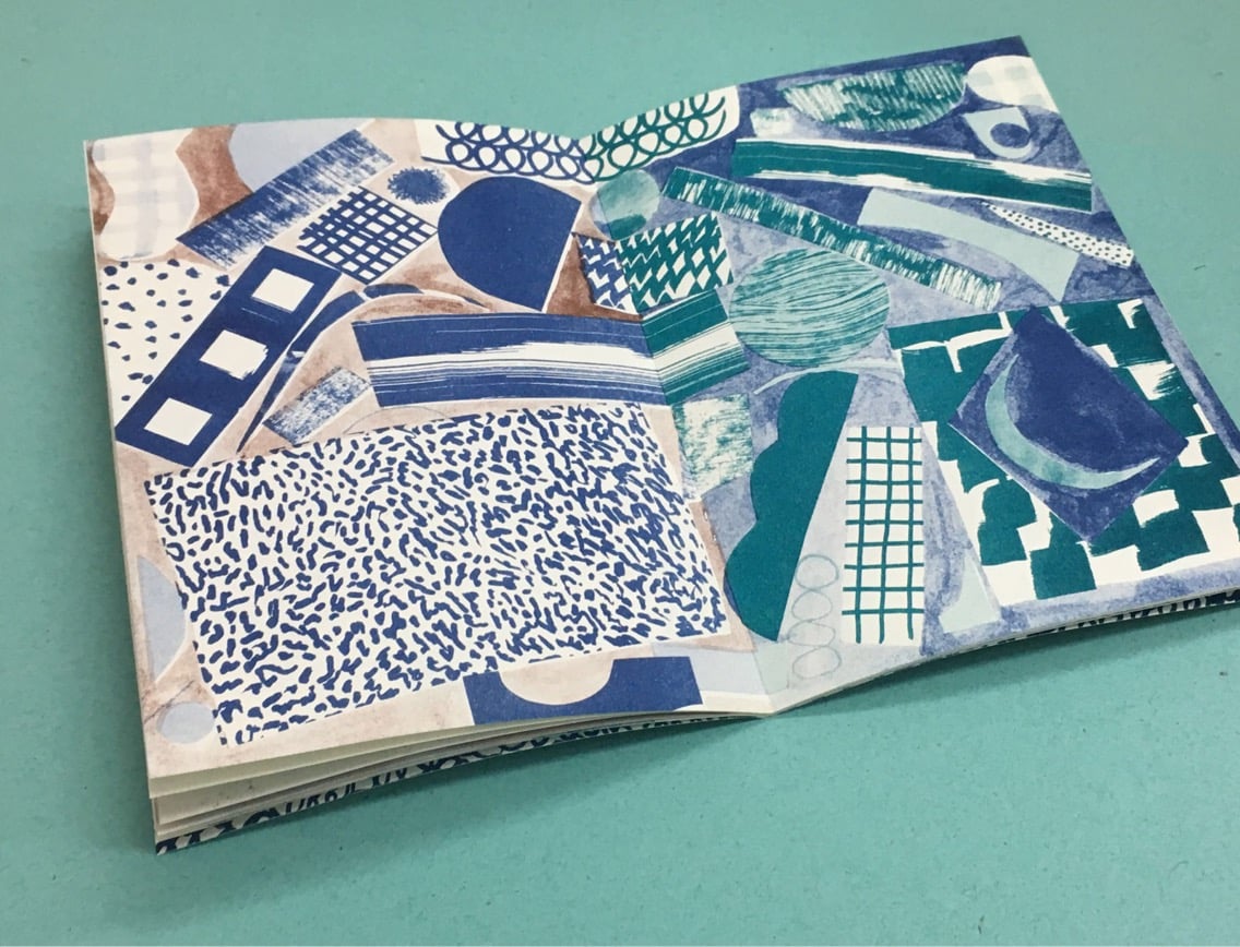 Image of COLLAGE BOOK / riso