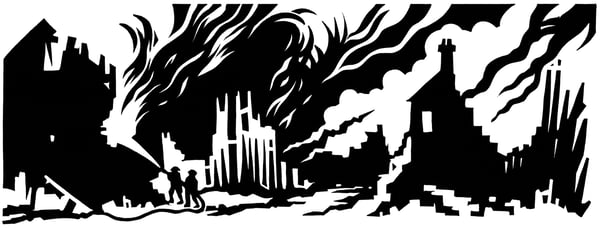 Image of Poetry Print - The Blitz