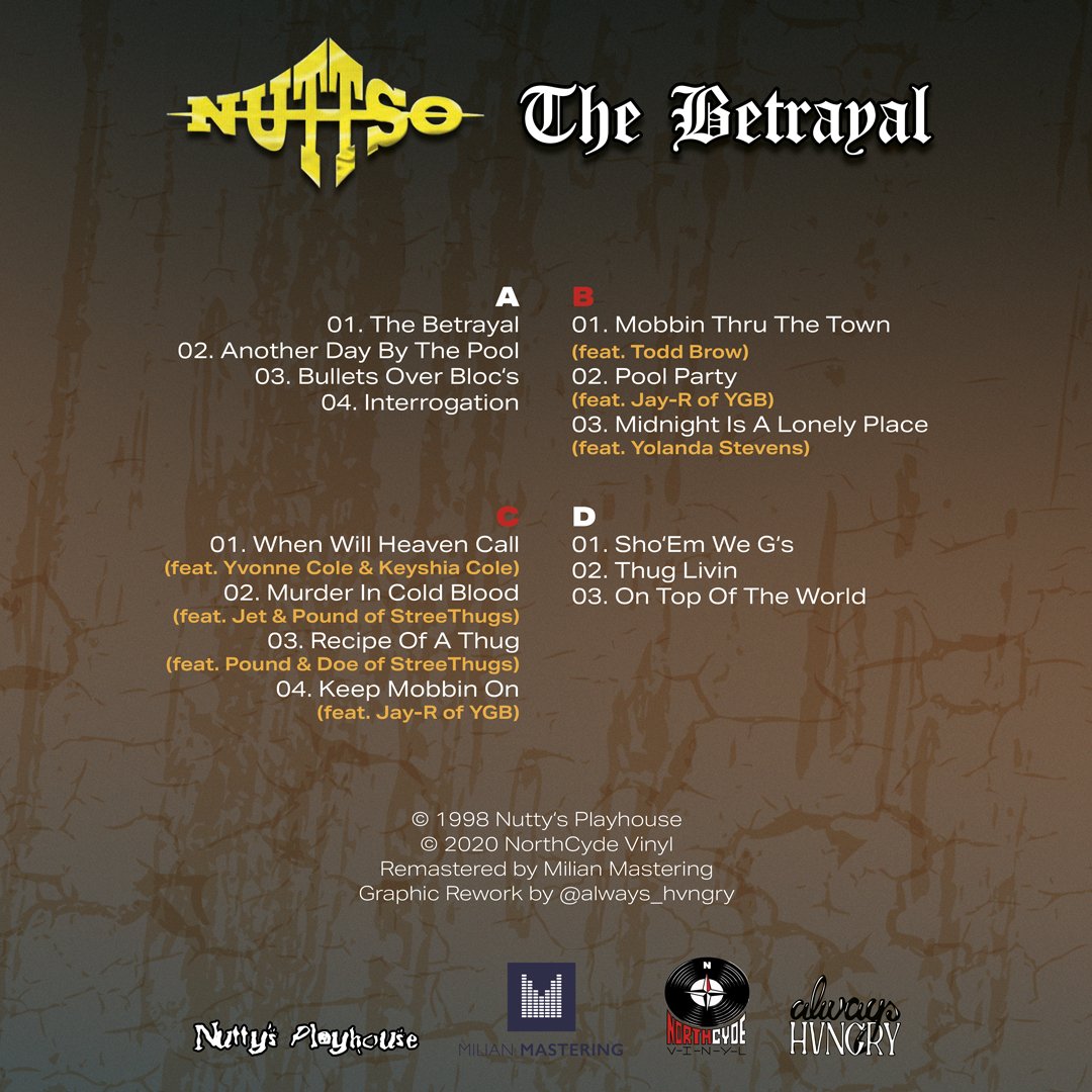 Nutt-So - The Betrayal (2LP)