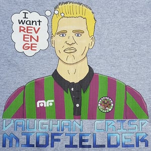 Image of Vaughan Crisp cartoon t-shirt