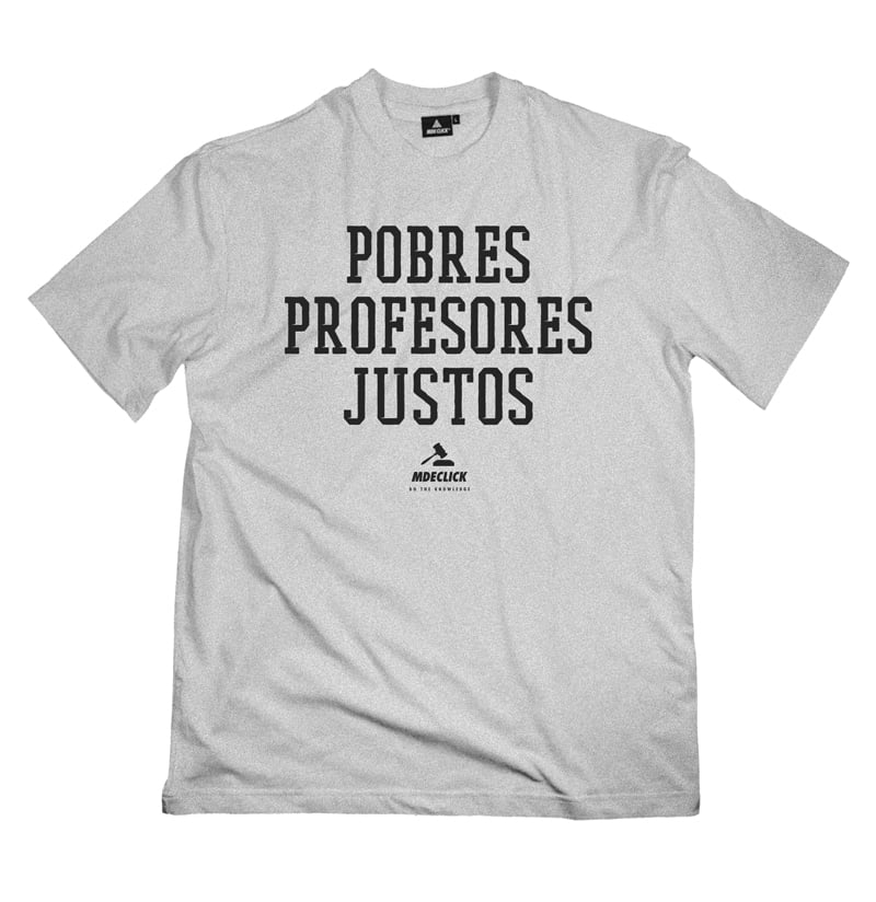 POBRES PROFESORES JUSTOS