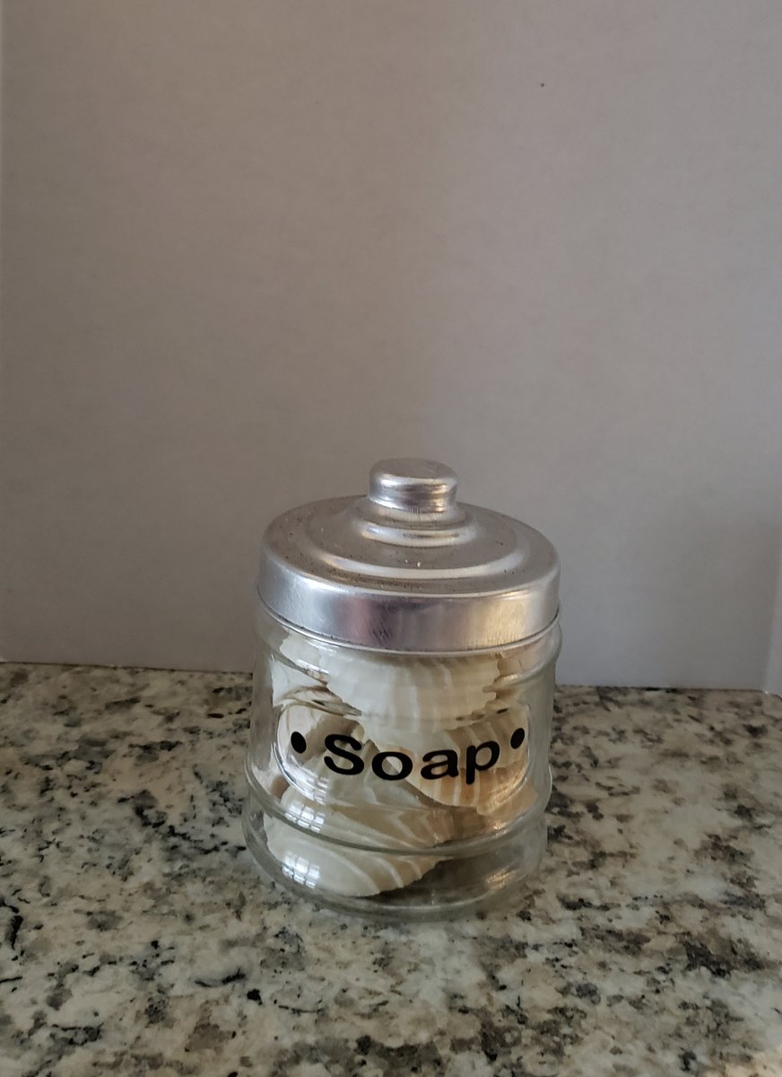 Guest Soap Jar Tawes Creek Soap Company