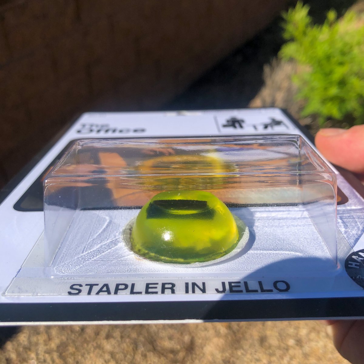 Image of Stapler in Jello prank action figure