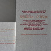 Image of Charmed invitation suite