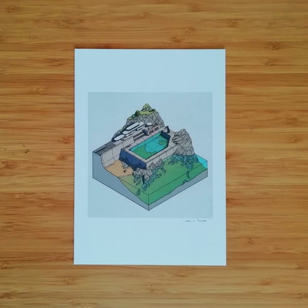 Image of Ocean Pool - SIGNED PRINT