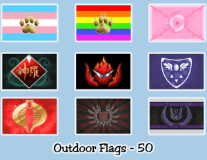 Non - Pony Flags