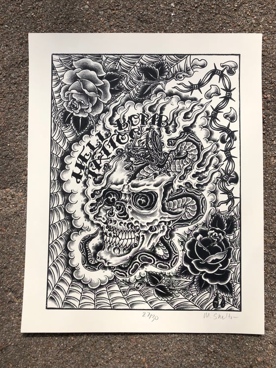 Image of Hell Bomb Rose Yin Yang