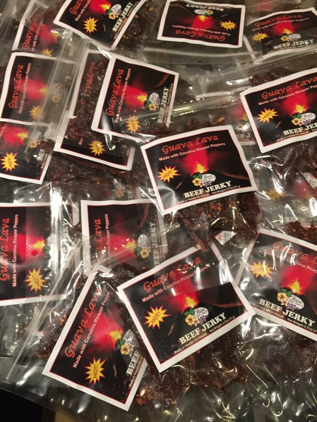 Grandpa Bert's Guava Lava Beef Jerky