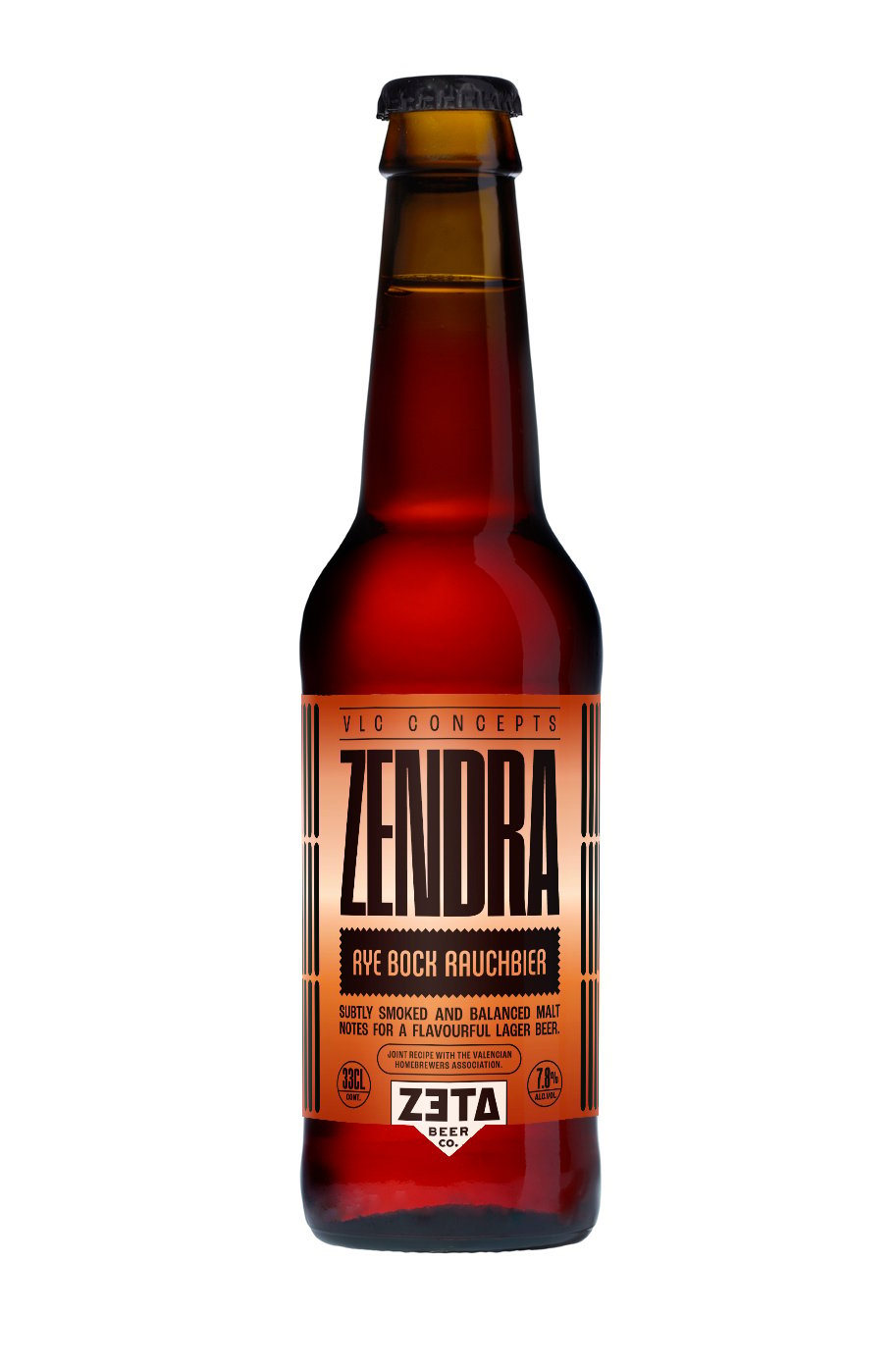 Zeta Beer ZENDRA (Rye Bock Rauchbier) - Zeta Beer