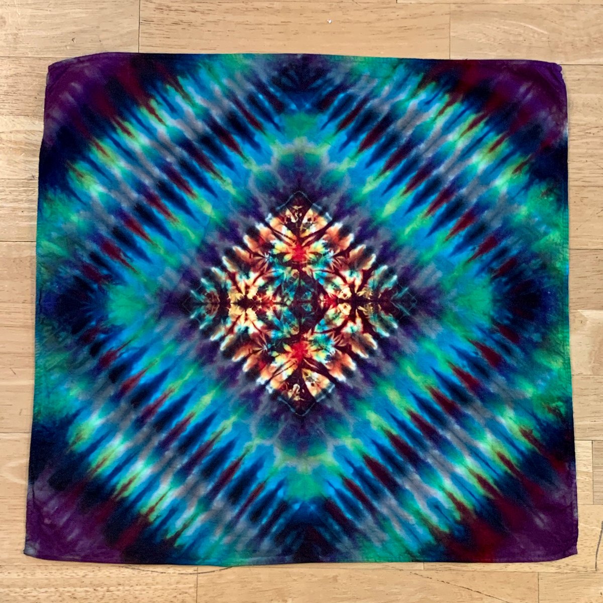 Tie Dye Bandanas tie-dye-bandanas