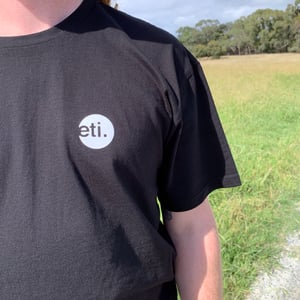 Image of eti Black Premium Car Culture shirt (unisex)