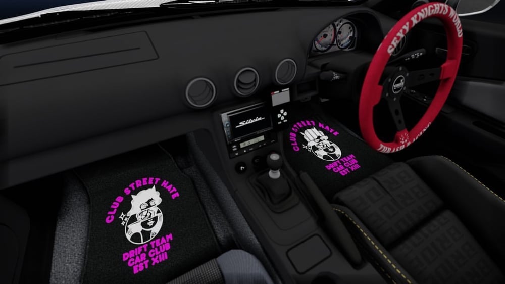 Image of CLUB FLOOR MATS (MADE TO ORDER)