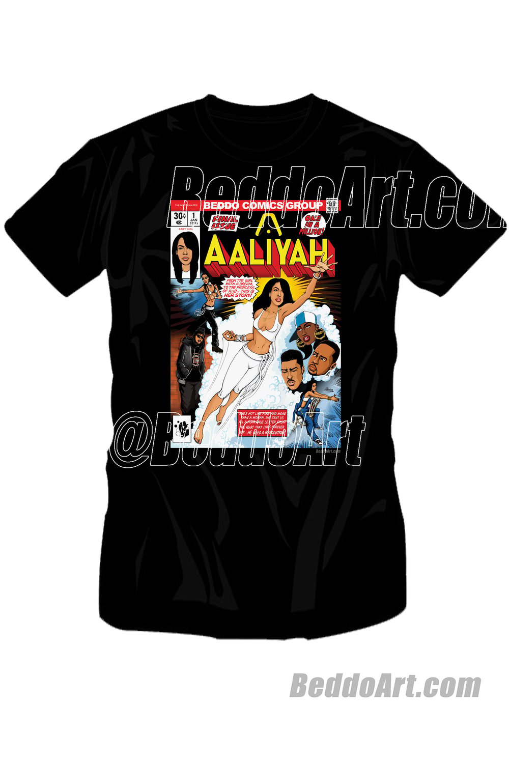 Aaliyah Baby Girl #1 T-Shirt