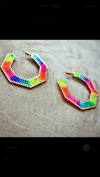 Living In Color Gold Hoops