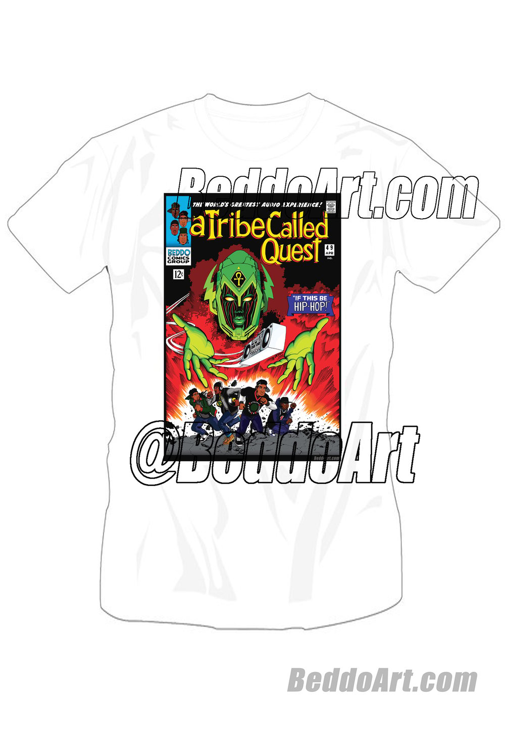 Tribe #49 Comic Book Cover by Beddo; T-Shirt