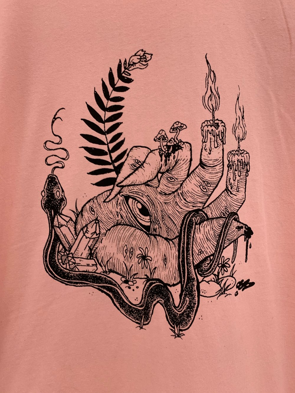 CARPAL TUNNEL tee (pink)