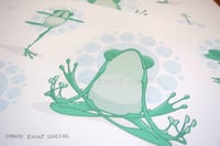 Image 2 of Yoga Frog print