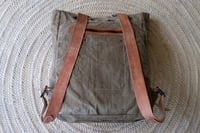 Image 5 of Italian Army Backpack Revisited Cognac