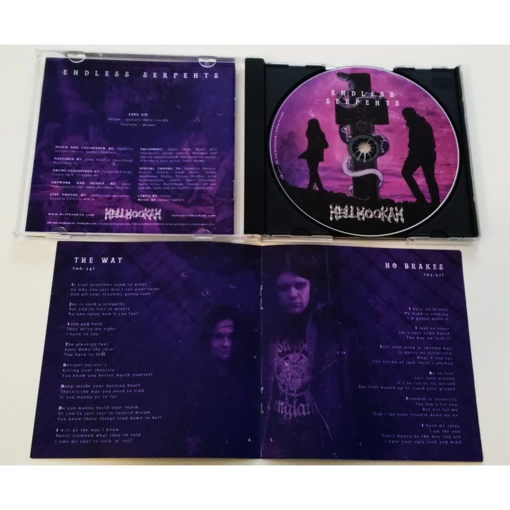 Image of Hellhookah "Endless Serpents" CD