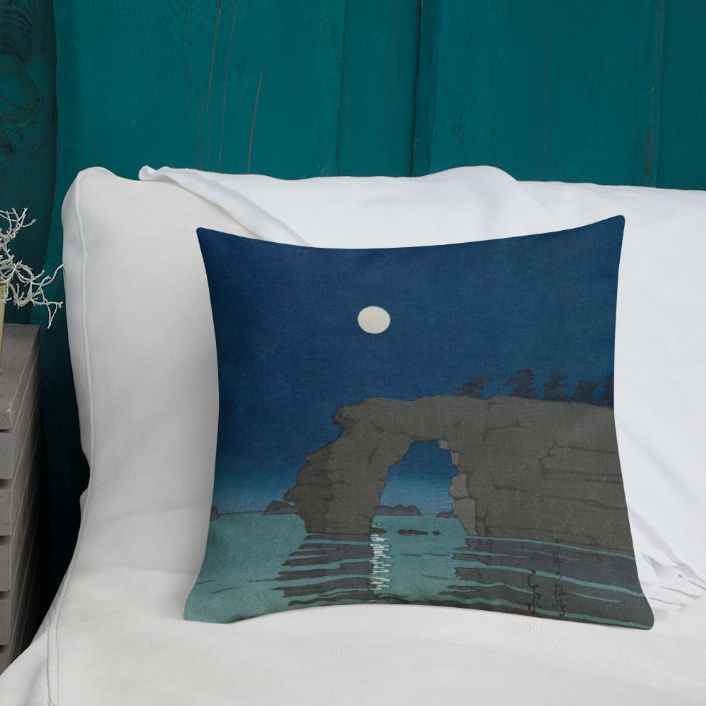Kawase Bamboo - Matsushima of the Moon - Premium Cushion / Pillow