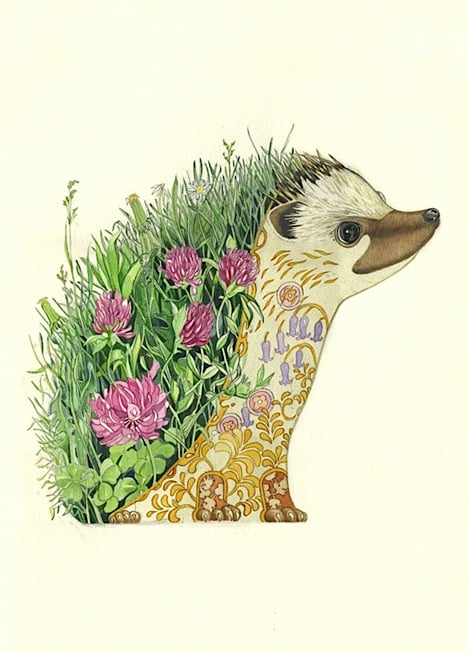 Image of Hedgehog Card