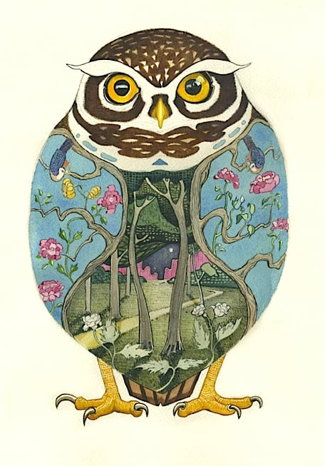 Image of Owl Card