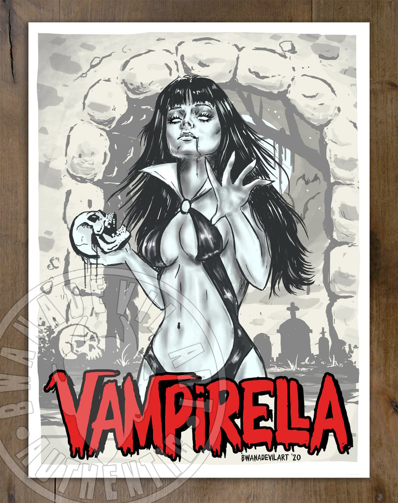 Image of Vampirella (Art Print)
