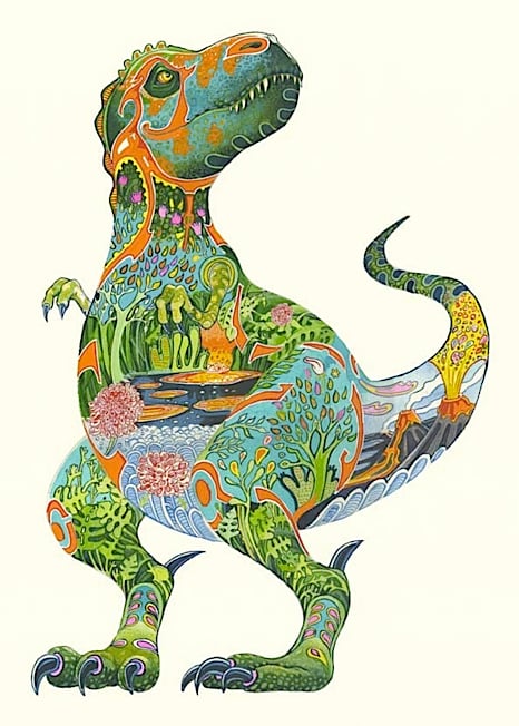 Image of Dinosaur Card