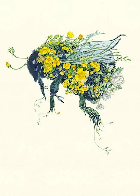 Image of Bumblebee Card