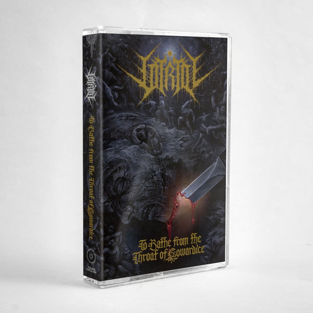 Image of TON 002 • VITRIOL - To Bathe from the Throat of Cowardice • Ltd Tape 