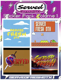 Image 2 of SRVD FRSH STICKER PACK 001