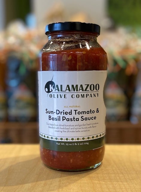 Sun-Dried Tomato & Basil Pasta Sauce - our very own!