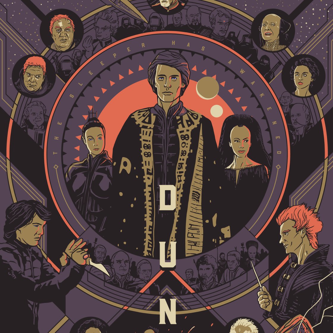 Image of Dune 1984 movie poster