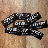 Image 5 of LIFERS #3 Bundle (t-shirt, stickers, Zine #3)