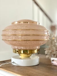 Image 2 of Lampe à poser en verre de Clichy 