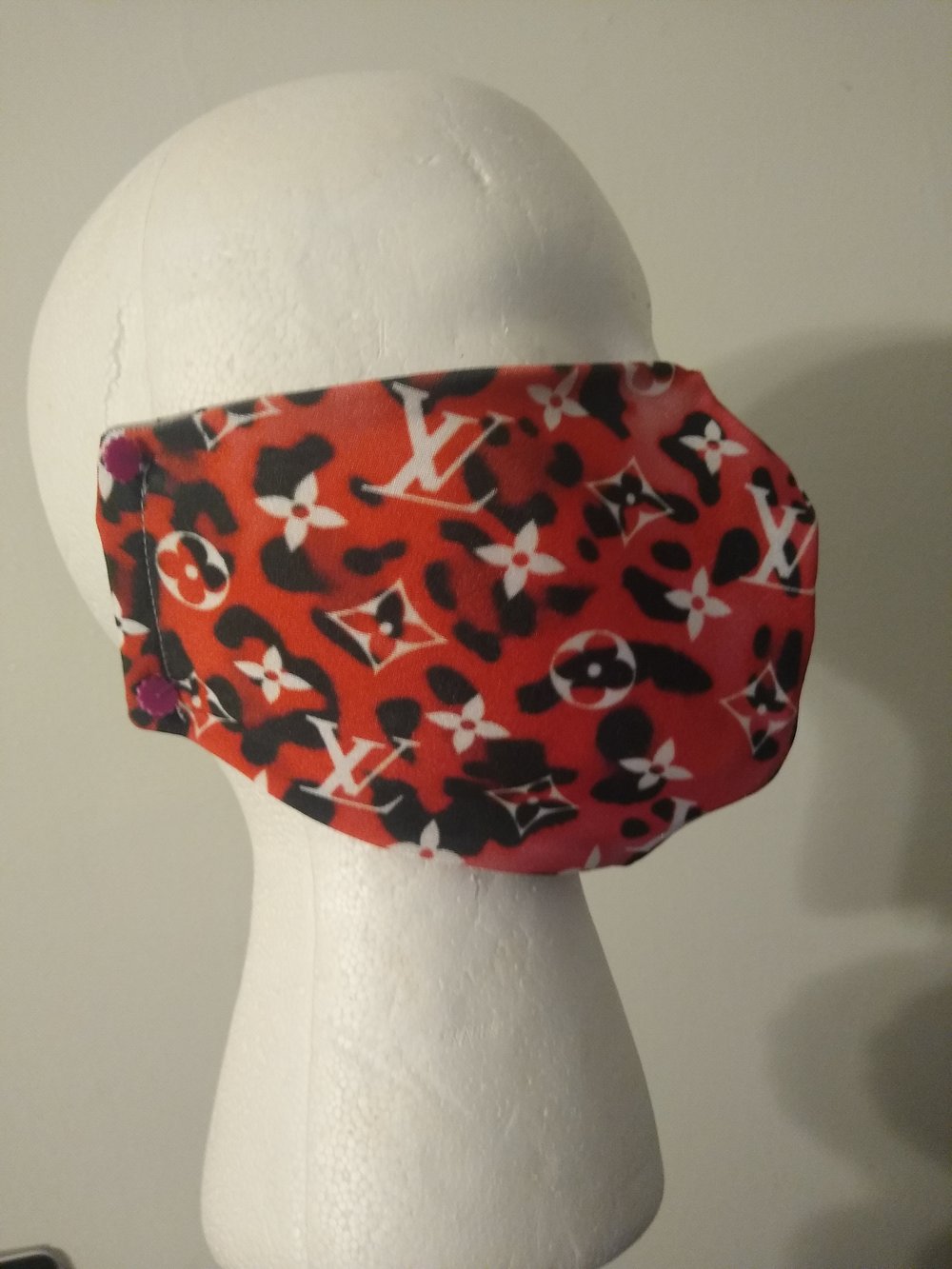 Image of Custom red mask