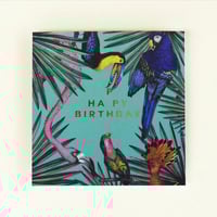 Image 2 of Tropical Birthday Card