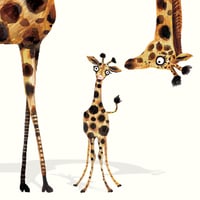 Image 1 of Giraffe Card