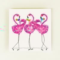 Image 2 of Flamingo Cocktail Card