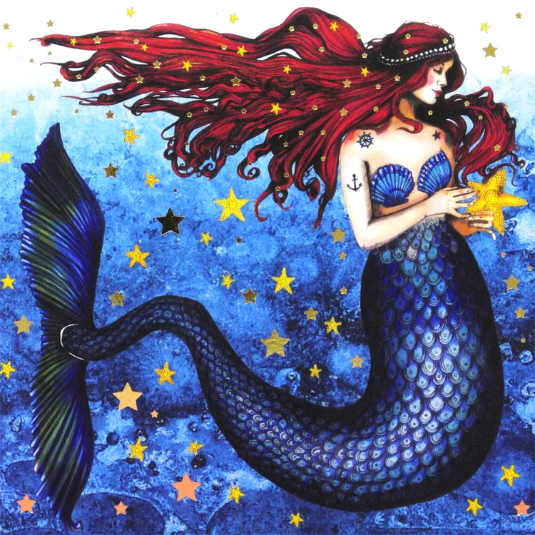 Image of Mermaid Card