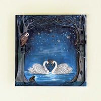 Image 2 of Swan Card
