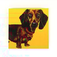 Image 2 of Dachshund Card