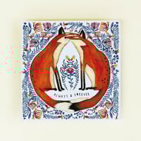Image 2 of Always Foxes Card