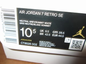 Image of Air Jordan VII (7) Retro SE "Hare 2.0"