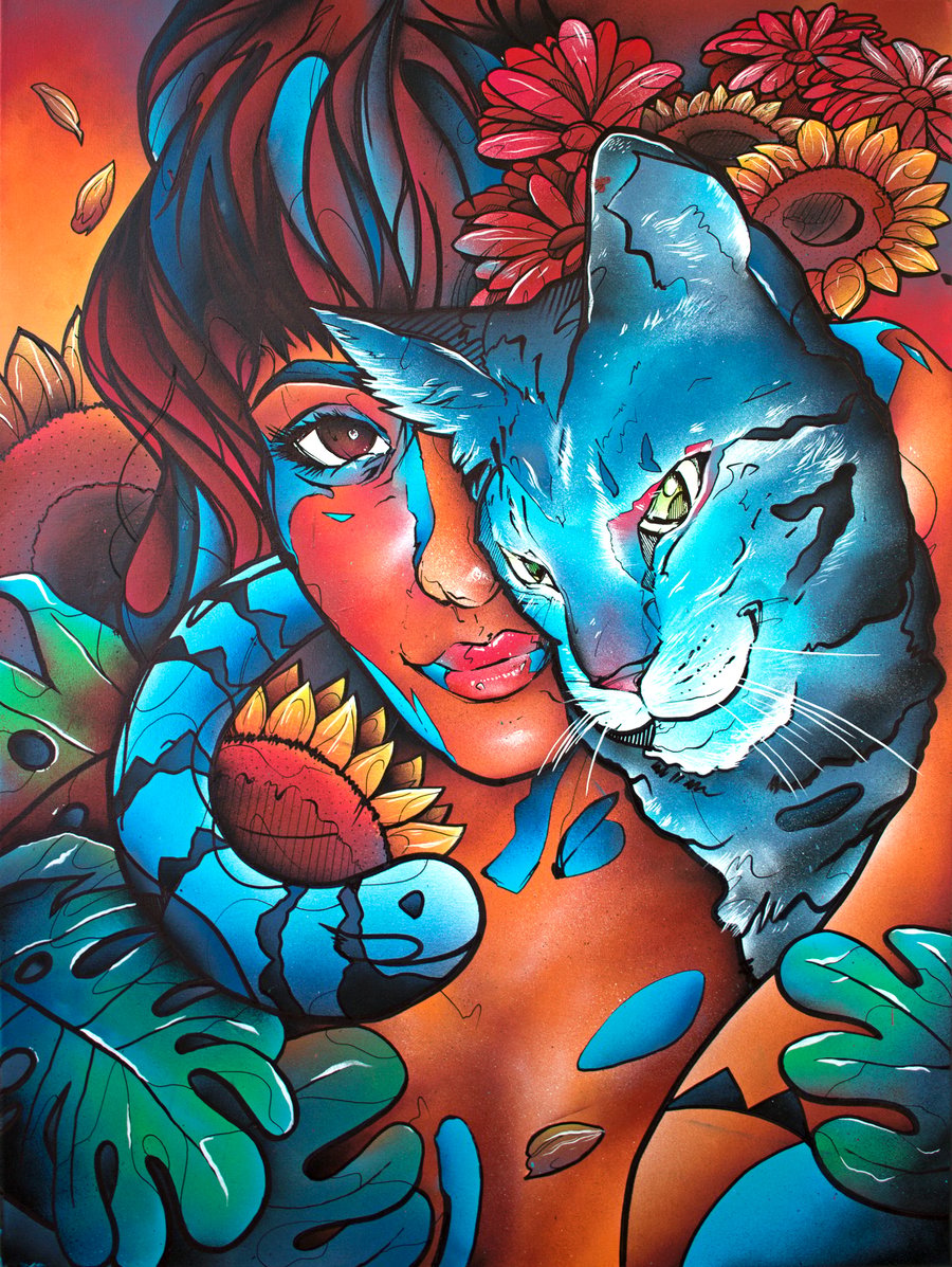 Image of Bastet Print