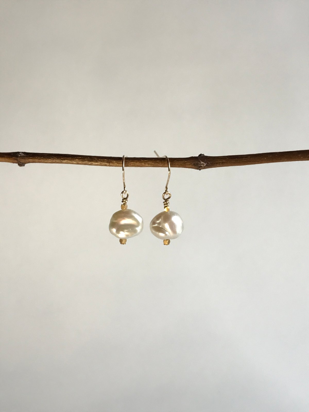 Delicate White Freshwater Pearls