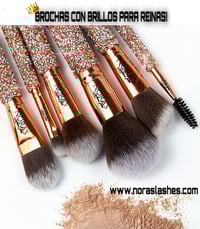 Image 2 of  Glitter Makeup Brushes