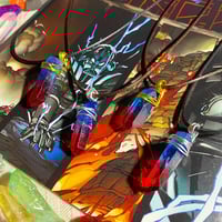 Fallen Jedi Kyber Pendant in Blue